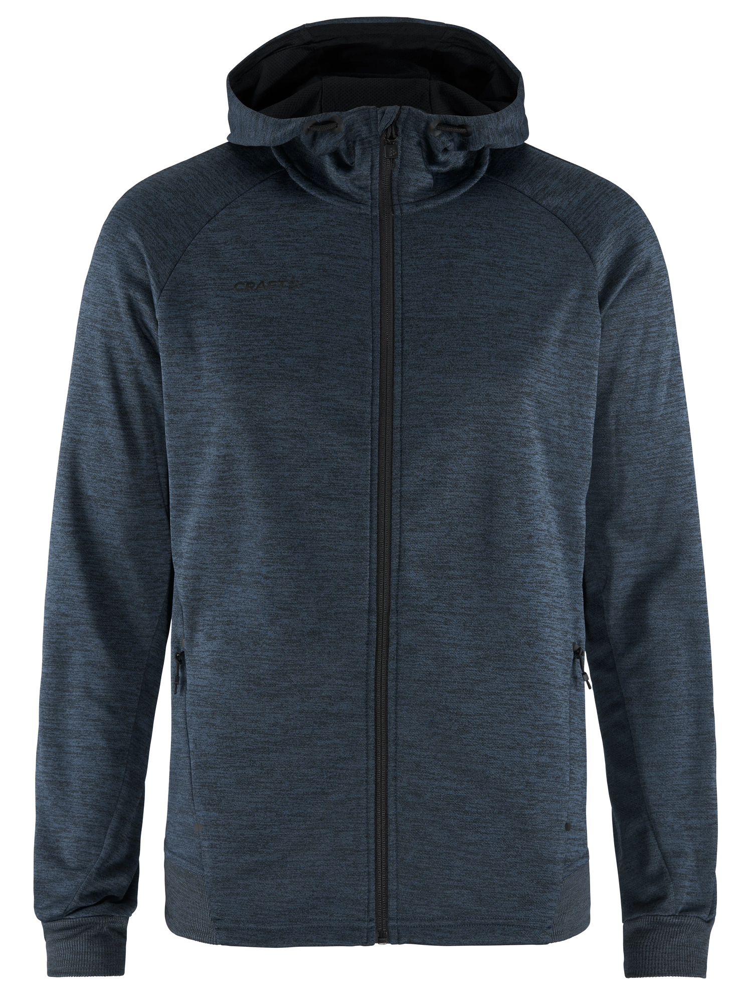 Veste à capuche sportswear publicitaire - CRAFT Bleu nuit